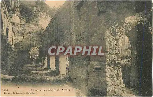 Cartes postales Orange les anciennes arenes