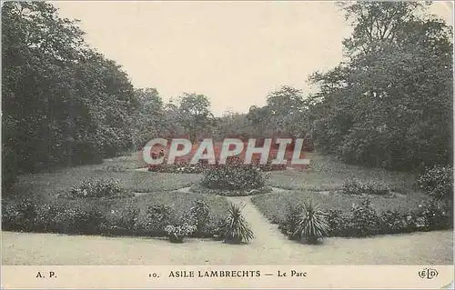 Cartes postales Asile lambrechts le parc