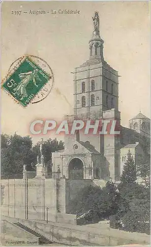 Cartes postales Avignon la cahedrale