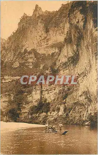 Cartes postales Gorges du tarn passage des detroits