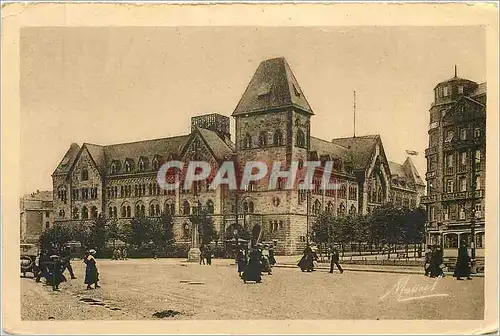 Cartes postales Metz la poste centrale