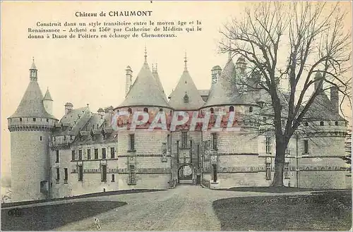 Cartes postales Chateau de chaumont