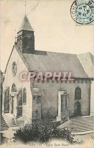 Cartes postales Vichy Eglise Saint Blaise