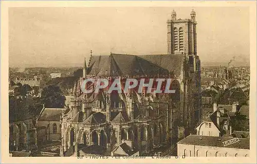 Cartes postales Troyes La Cathedrale L'Abside