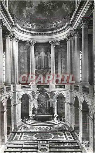 Cartes postales moderne Versailles Le Chateau Interieur de la Chapelle Orgue