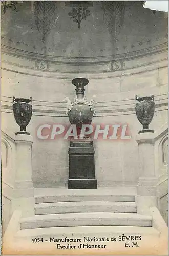 Cartes postales Manufacture Nationale de Sevres Escalier d'Honneur