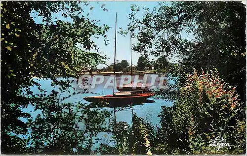 Cartes postales moderne Bord de Seine Bateaux