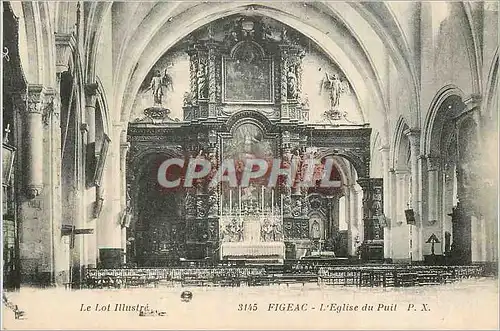 Cartes postales Figeac Le Lot Illustre L'Eglise du Puit