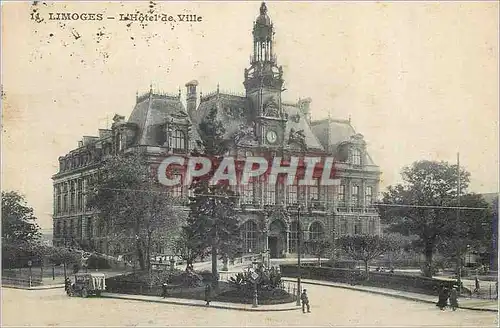 Cartes postales Limoges L Hotel de Ville