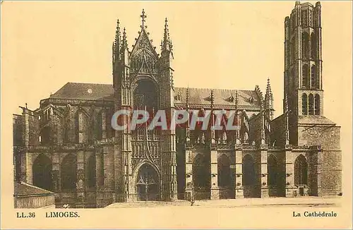 Cartes postales Limoges La Cathedrale