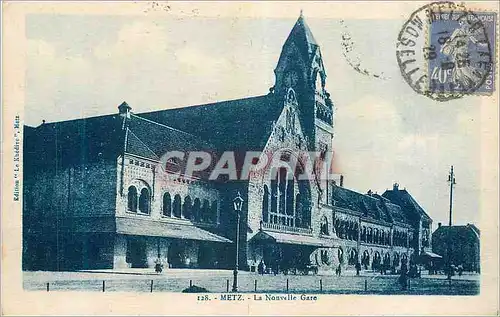 Cartes postales Metz La Nouvelle Gare