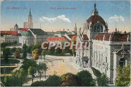 Cartes postales Strasbourg Blick rom Kaiserplate