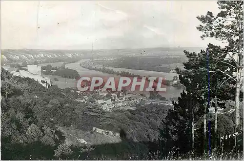 Cartes postales moderne La Roche Guyon S et O Vue Vers Vetheuil