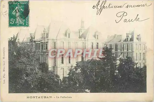 Cartes postales Montauban La Prefecture