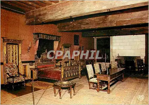 Cartes postales moderne Les Chateaux de Dordogne Chateau de Bourdeilles Interieur du Palais Renaissance (XVIe S) Chambre