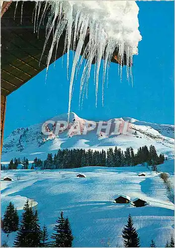 Cartes postales moderne Les Alpes sous la Neige