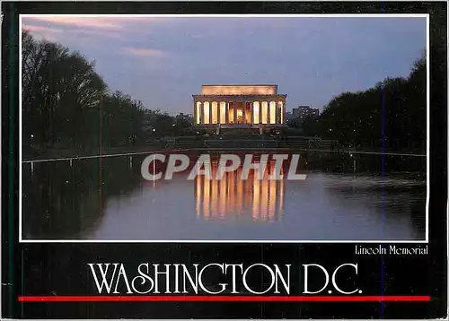 Cartes postales moderne Washington DC Lincoln Memorial