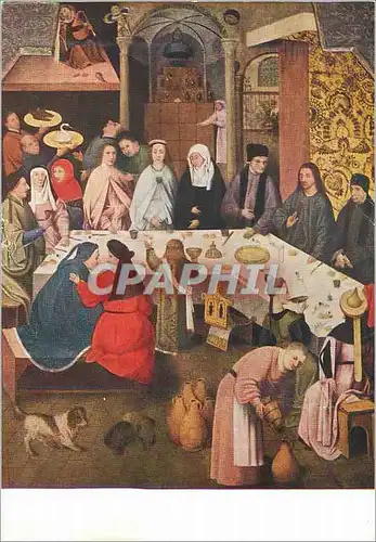 Cartes postales moderne Museum Boymans Rotterdam Hieronymus Boch circa 1450 1516 The Marriage at Cana