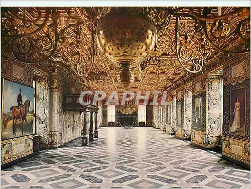 Cartes postales moderne Frederiksborg Danmark Slotskirkekn Riddersalen The Great Hall