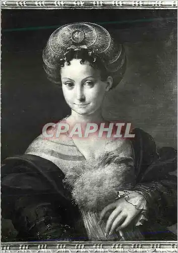 Cartes postales moderne Parma Galleria d'Arte La Schiava Turea (Parmigianino) L'Escave Turque