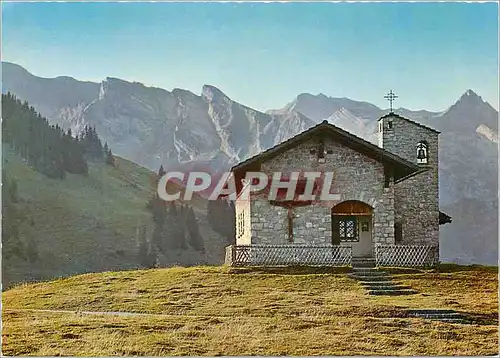 Cartes postales moderne Klewenalp ob Beckenried 1600 m u M Bergkapelle