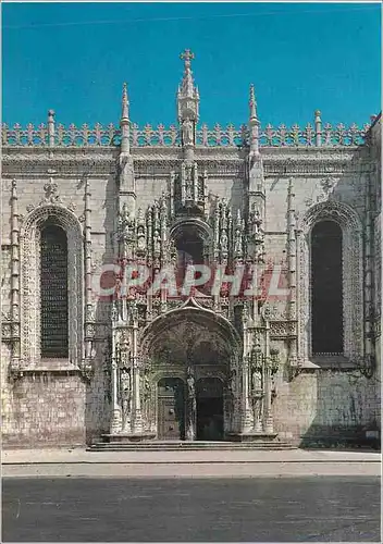 Cartes postales moderne Lisboa Mosteiro dos Jeronimos Portico Sul