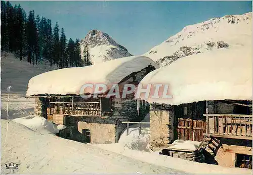 Cartes postales moderne Val d'Isere (1850 m ) Vieux Chalets