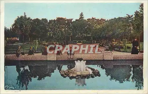 Cartes postales Bergerac (Dordogne) Parc Jean Laures Le Jet d'Eau