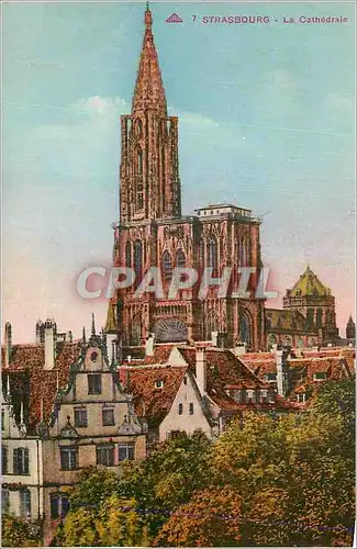 Cartes postales Strasbourg La Cathedrale