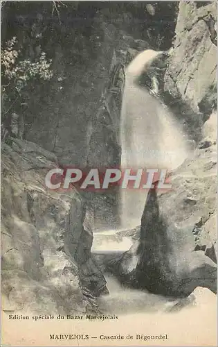 Cartes postales Marvejols Cascade de Regourdel