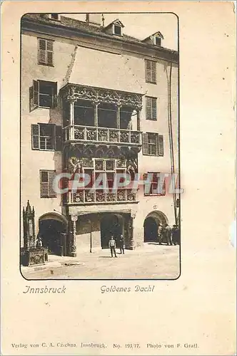 Cartes postales Innsbruck Goldenes Dachl