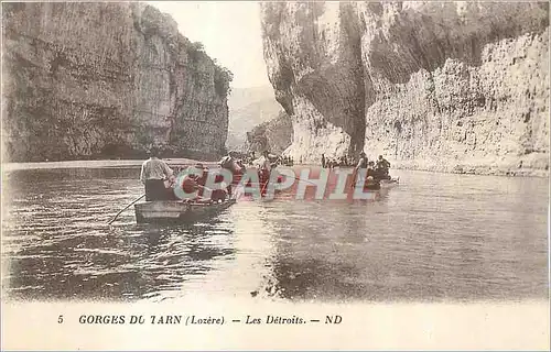 Cartes postales Gorges du Tarn (Lozere) Les Detroits