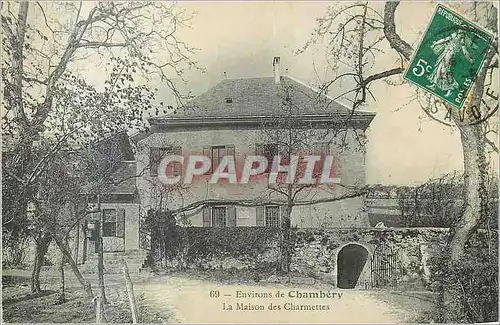 Cartes postales Environs de Chambery La Maison des Charmettes