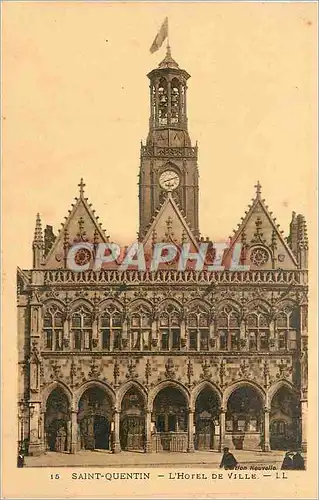 Cartes postales Saint Quentin L'Hotel de Ville