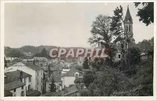 Cartes postales moderne Bourbonne Les Bains (Hte Marne) Vue generale prise du parc de l'Hotel de Ville