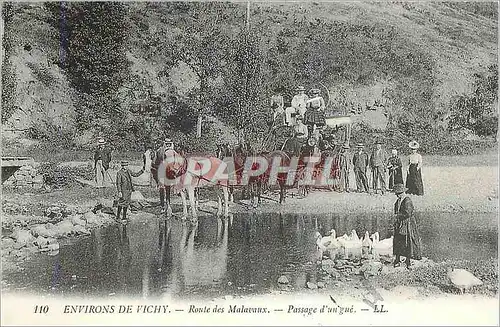 REPRO Environs de Vichy Route des Malavaux Passage d'angue