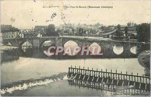 Cartes postales Limoges Vieux Pon St Martial (Monument Historique)