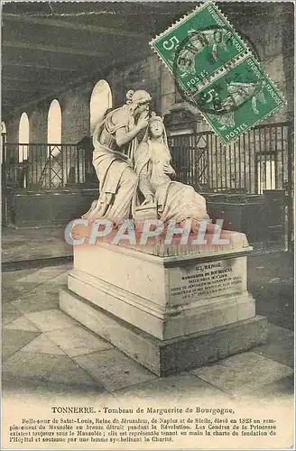 Cartes postales Tonnerre Tombeau de Marguerite de Bourgogne