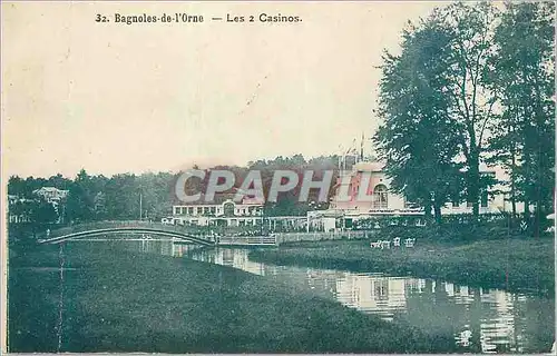 Cartes postales Bagnoles de l'Orne les 2 Casinos