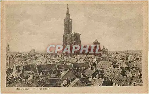 Cartes postales Strasbourg Vue Generale