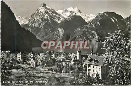 Cartes postales moderne Sisikon Gegen Gitschen und Urirotstock