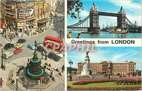 Cartes postales moderne Greetings from London