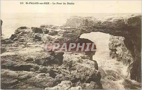 Cartes postales St Palais sur Mer Le Pont du Diable