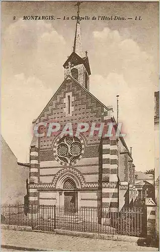 Cartes postales Montargis La Chapelle de l'Hotel Dieu