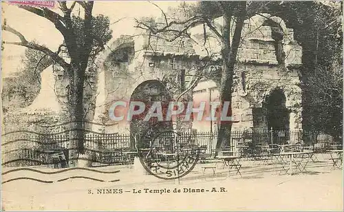 Cartes postales Nimes Le Temple de Diane