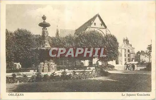 Cartes postales Orleans Le Square Gambetta