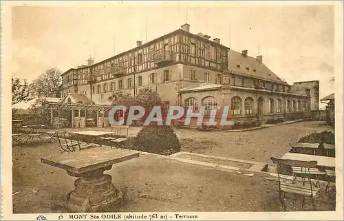 Cartes postales Mont Sainte Odile (altitude 763 m) Terrasse