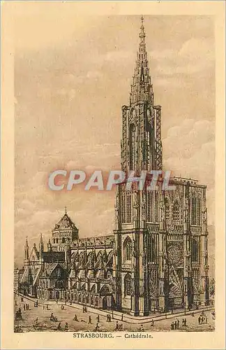 Cartes postales Strasbourg Cathedrale