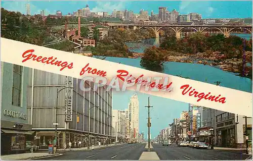 Cartes postales moderne Richmond Capital City of Virginia