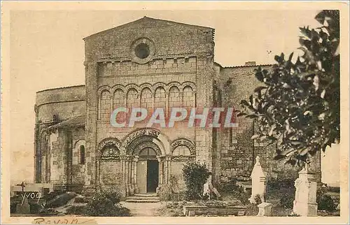 Cartes postales Royan La Douce France Facade de l'Eglise de Talmont